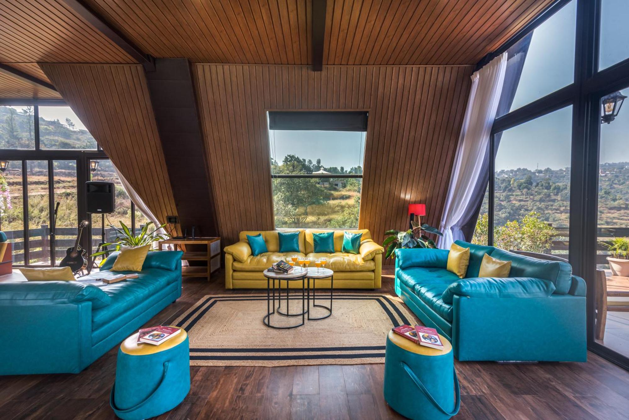 Saffronstays A Vantage, Panchgani - A Pyramid Shaped Unique Luxury Villa With Infinity Valley Views Exterior photo